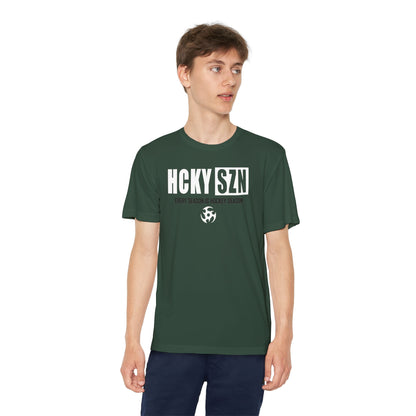 Every Season is HCKY SZN Youth Competitor Tee (White Logo) - Various Colors