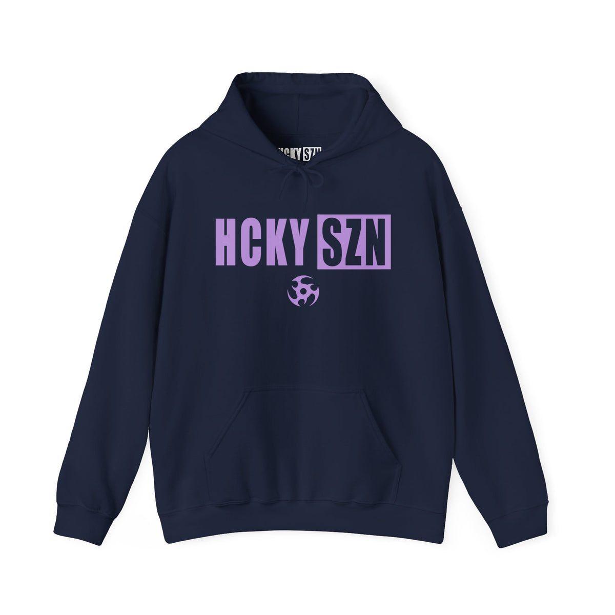 HCKY SZN (Lavender Logo) Hooded Sweatshirt - Various Colors