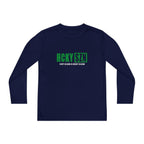 Every Season is HCKY SZN Youth Competitor Long Sleeve Tee (Green Logo) - Various Colors