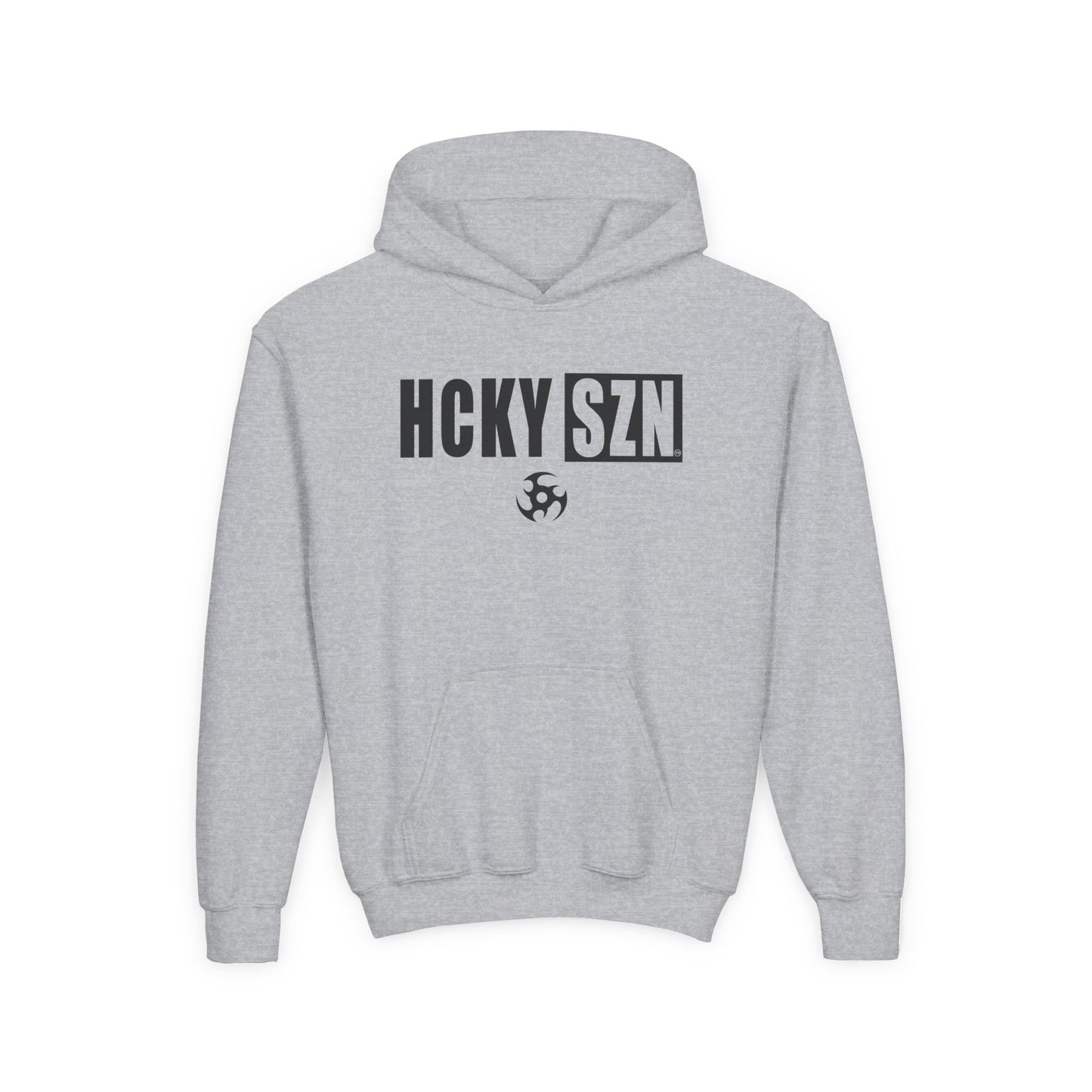 Youth HCKY SZN (Black Logo) Hooded Sweatshirt - Various Colors