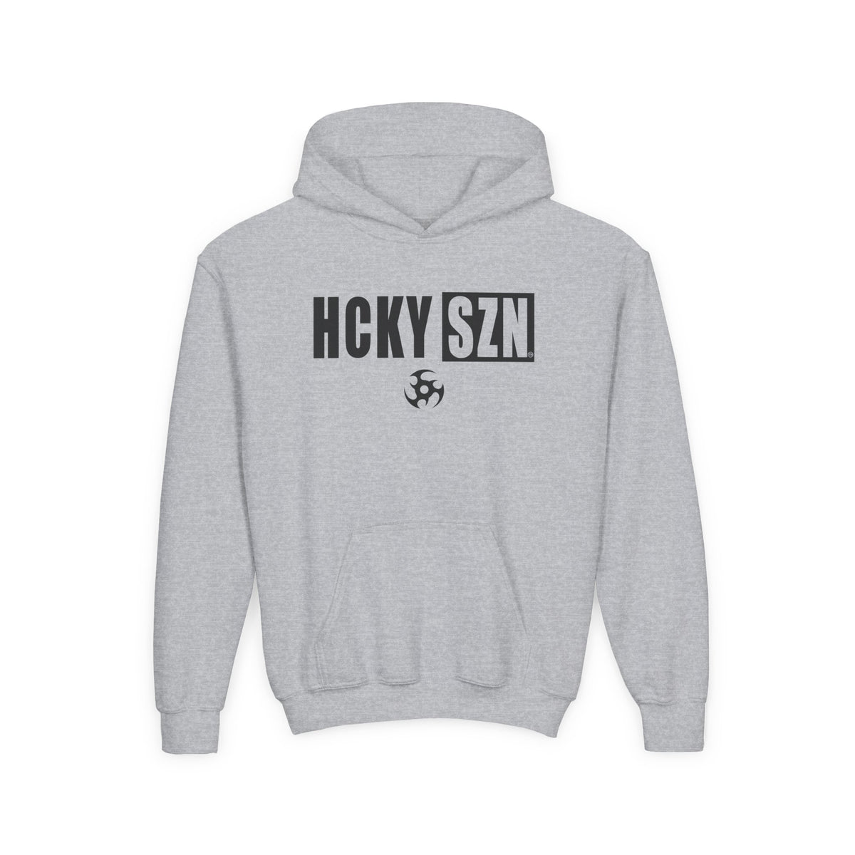 Youth HCKY SZN (Black Logo) Hooded Sweatshirt - Various Colors