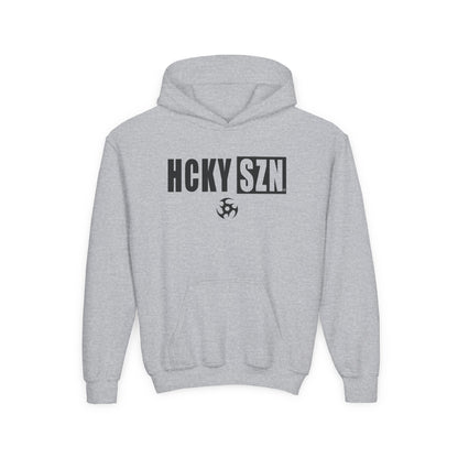 Youth HCKY SZN (Black Logo) Hooded Sweatshirt - Various Colors