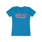 Every Season Is Hockey Season Women's Boyfriend Tee (Peach Logo) - Various Colors
