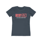 Every Season Is Hockey Season Women's Boyfriend Tee (Peach Logo) - Various Colors