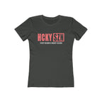 Every Season Is Hockey Season Women's Boyfriend Tee (Peach Logo) - Various Colors