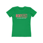 Every Season Is Hockey Season Women's Boyfriend Tee (Peach Logo) - Various Colors