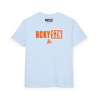 Youth HCKY SZN DryBlend Tee Shirt (Orange Logo) - Various Colors
