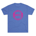 HCKY SZN Circle Logo TriBlend Tee Shirt (Hot Pink) - Various Colors