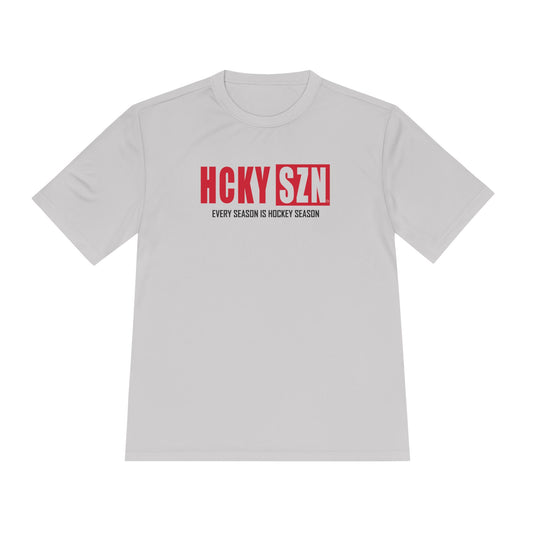 Every Season is HCKY SZN Performance Tee (Red Logo) - Various Colors