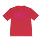 HCKYSZN (Flagship Logo) Adult Performance Tee - Red/Hot Pink